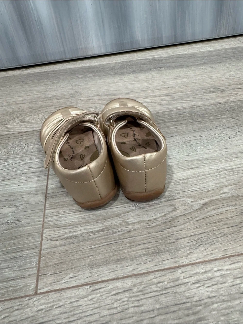 Livie and Luca Piega Champagne Girls Shoes